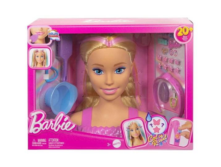 MATTEL Barbie poupée coiffante cheveux blonds