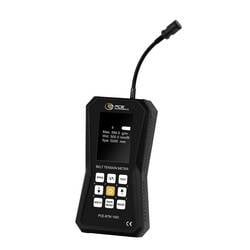 PCE Instruments Riemenspannungsmessgerät PCE-BTM 1000 Berechnung Tension aus Frequenz Hz & N Speicher 20 Parameter