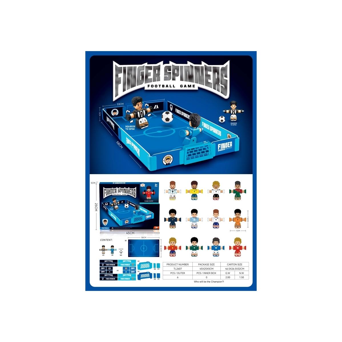 Spinner Football Ground Playset with 2 players (403002)