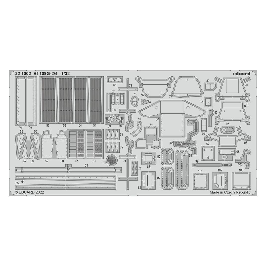 Eduard Bf 109G-2/4 for REVELL (321002)