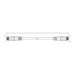 Phocos 391890 Cable Phocos PSW-H-BAT-CABLE-PYLON-2 Installationskabel