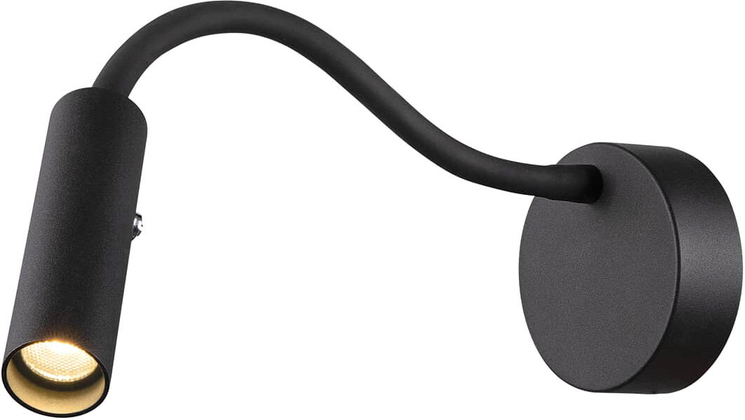 Slv Karpo Goose, Wandaufbauleuchte Schwarz 5,8w 3000k 40° - Wand- Und Deckenleuchten