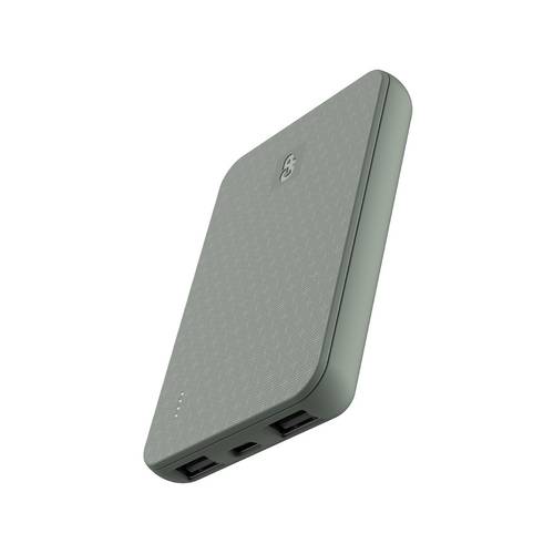 GP B+ Powerbank 5000 mAh LiPo USB-A, USB-C Grau Statusanzeige