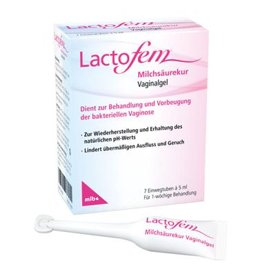 Lactofem Milchsäurekur Vaginalgel 7x5 ml