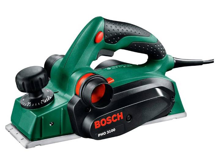 Elektrohobel BOSCH HOME & GARDEN PHO 3100 , grün, B:37,2cm H:19cm L:45cm, Hobelmaschinen, Elektrohobel