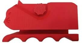 Uplift Picks Kitty Cardboard Cutter For DIY Cat Scratchers red