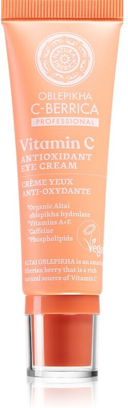 Natura Siberica Oblepikha C-Berrica Antioxidant-Augencreme mit Vitamin C 30 ml