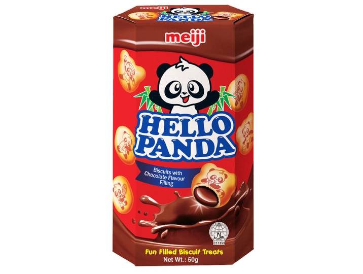Meiji Hello Panda Biscuits fourrés au chocolat - 50 g