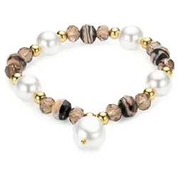 DINE 'N' Dance Armband Kunstperle flexibel Modeschmuck