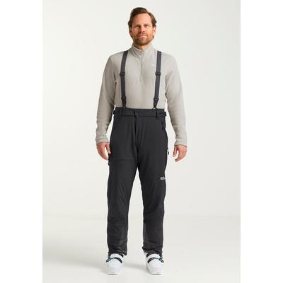 Skihose JACK WOLFSKIN "FLOWLINE PRO 2L INS PANTS M", Herren, Gr. M (50), Normalgrößen, schwarz, Obermaterial: 100% Polyester. Füllung: 100% Polyester. Futter: 100% Polyester, Hosen Skihose, Skihose, wasserdicht, winddicht