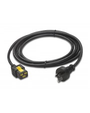 APC Stromkabel IEC 60320 C19 zu AS/NZS 3112 M Wechselstrom 240 V 15 A 3 m Schwarz Australien für P/N: SMT2200I-AR SMT2200R2I-AR SMT3000I-AR SMT3000R2I-AR SMX3000HVTUS SRT10RMXLIX806 (AP8754)