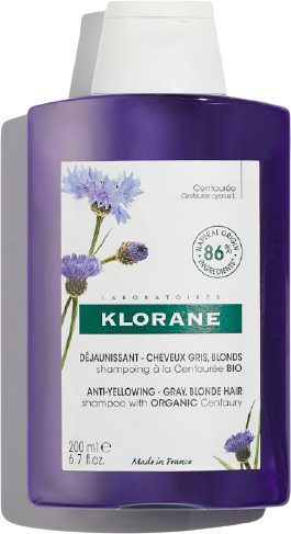 Klorane Centaurea Anti-Yellow Shine Revive Shampoo 200 ml
