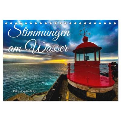 Stimmungen am Wasser (Tischkalender 2027 DIN A5 quer), CALVENDO Monatskalender