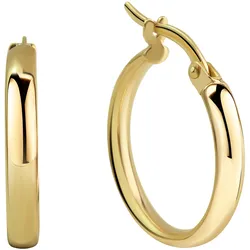 Fascination by Ellen K. Ohrringe 333 Gold 17,5mm Durchmesser