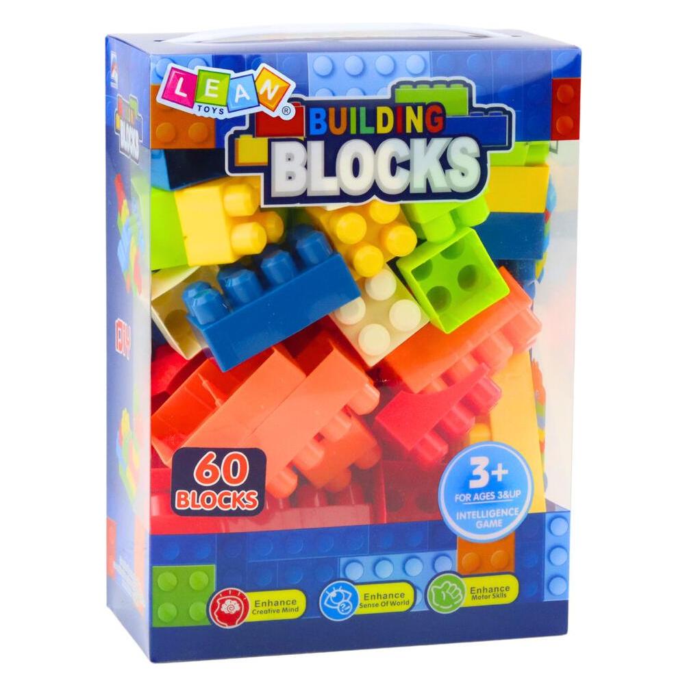 Lean Toys Bausteine â€<â€<im Lernkasten, 60 Elemente. (65613324)