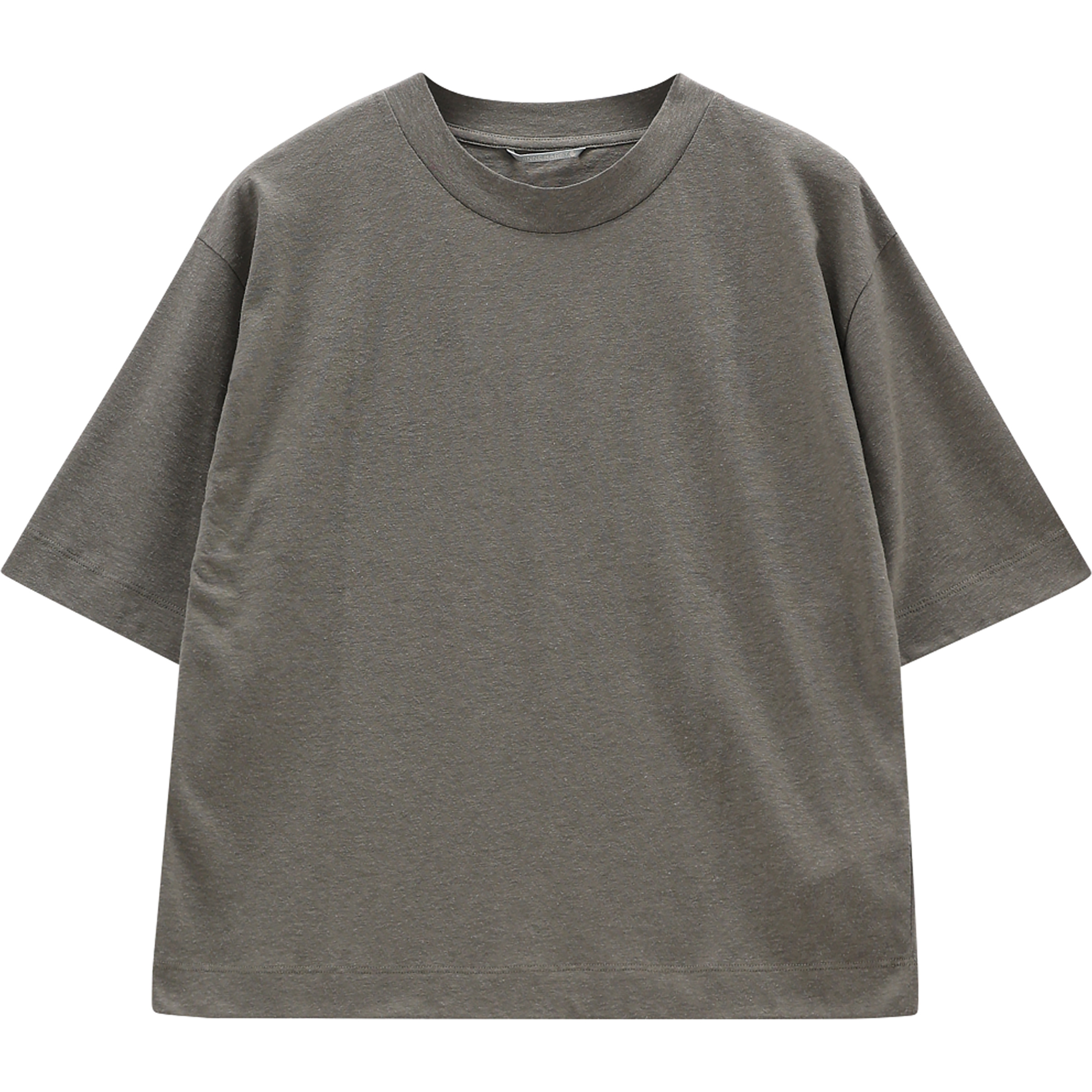 Jeanne Baret Echinacea Oversize Damen T-Shirts gruen Größe S Lifestyle Hautfreundlich