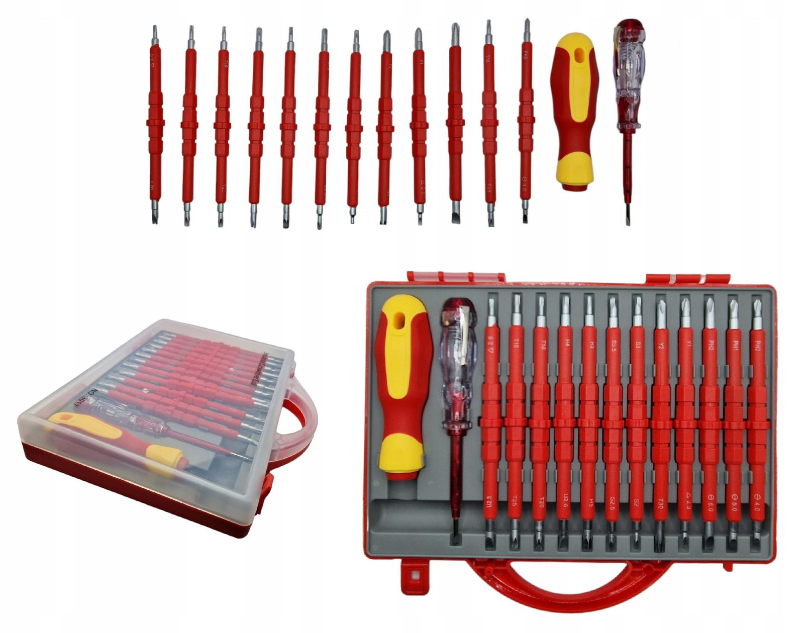 Falon-Tech Geïsoleerde Torx-schroevendraaierset, 25-delig
