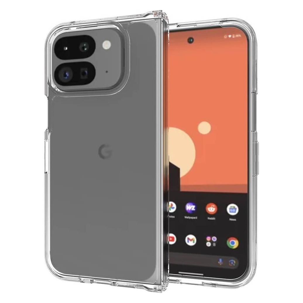 Cover-Discount Google Pixel 9 Pro Fold - Schützende Acryl-Handyhülle mit erhöhtem Rand (Google Pixel 9 Pro Fold) (52865726)