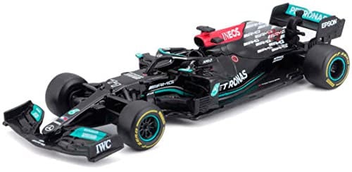 Bburago Signature Mercedes W12 E-Performance F1 schaalmodel 1:43 Bottas nummer 77