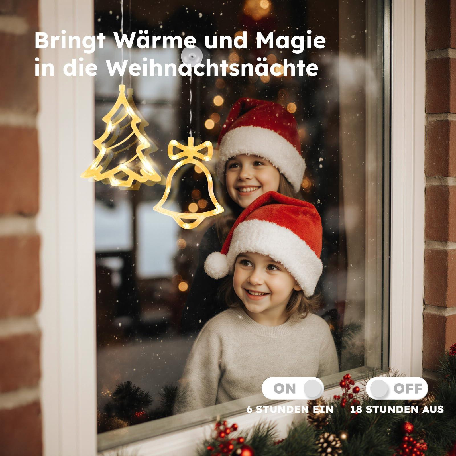 Selius 10 LED-lichtsnoeren voor kerstdecoratie