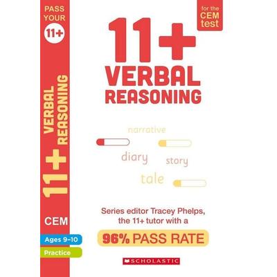 11+ Verbal Reasoning Practice and Assessment for the CEM Test Ages 09-10, Taschenbuch von Tracey Phelps, Scholastic, 978-1-4071-9021-1