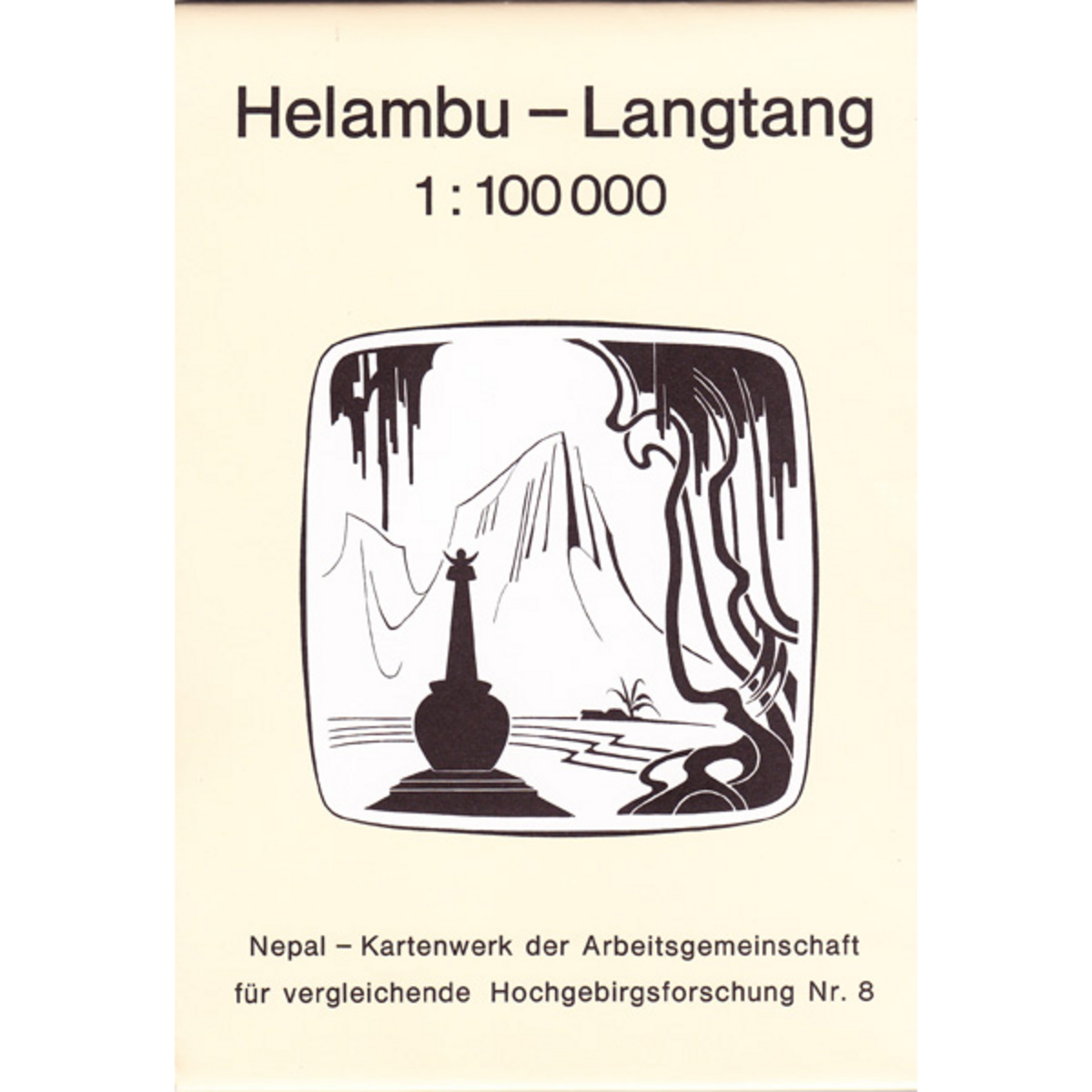 Nelles Map Helambu-Langtang Karte Nr. 8 (Größe One Size)