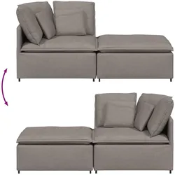 vidaXL, Sofa + Bettsofa, Valenus