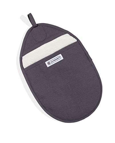 Le Creuset Pannenlap Mist Grey van 4 lagen textiel, vlekbestendig
