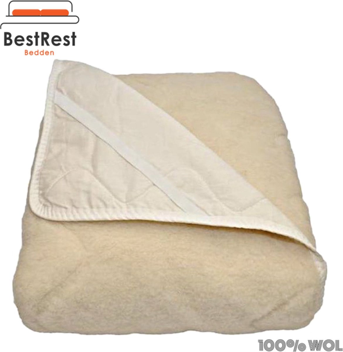 Texels Comfort 100% Wollen Onderdeken - 140 x 210 cm