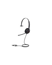 Yealink UH35 Mono Headset On-Ear kabelgebunden USB-C Schwarz optimiert für UC (1308166)
