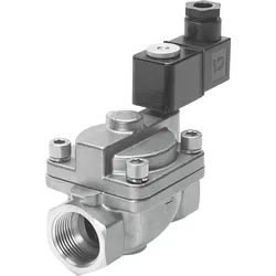FESTO 1489943 - Magnetventil, 2/2, für Gase / Flüssigkeiten, 24 V DC, G3/4