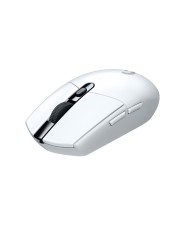 Logitech G305 Maus optisch 6 Tasten kabellos LIGHTSPEED kabelloser Empfänger USB weiß (910-005292)