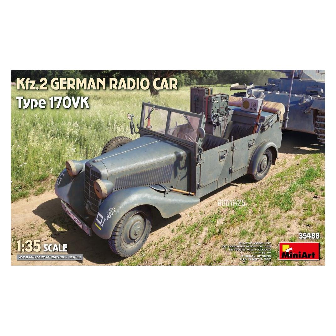 Mini art Kfz.2 German Radio Car Type 170VK (35488)