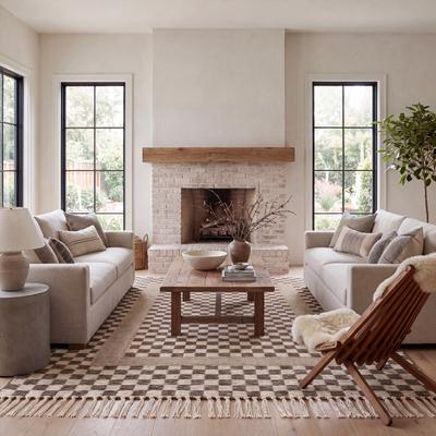 Nuloom Carmeon Hamilton Memphis Modern Checkered Hand Woven Area Rug