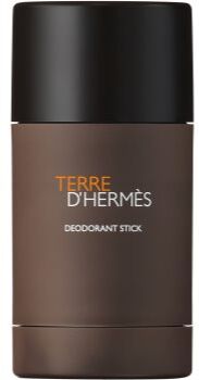 HERMÈS Terre d’ desodorizante em stick (sem álcool) para homens 75 ml. Terre d’