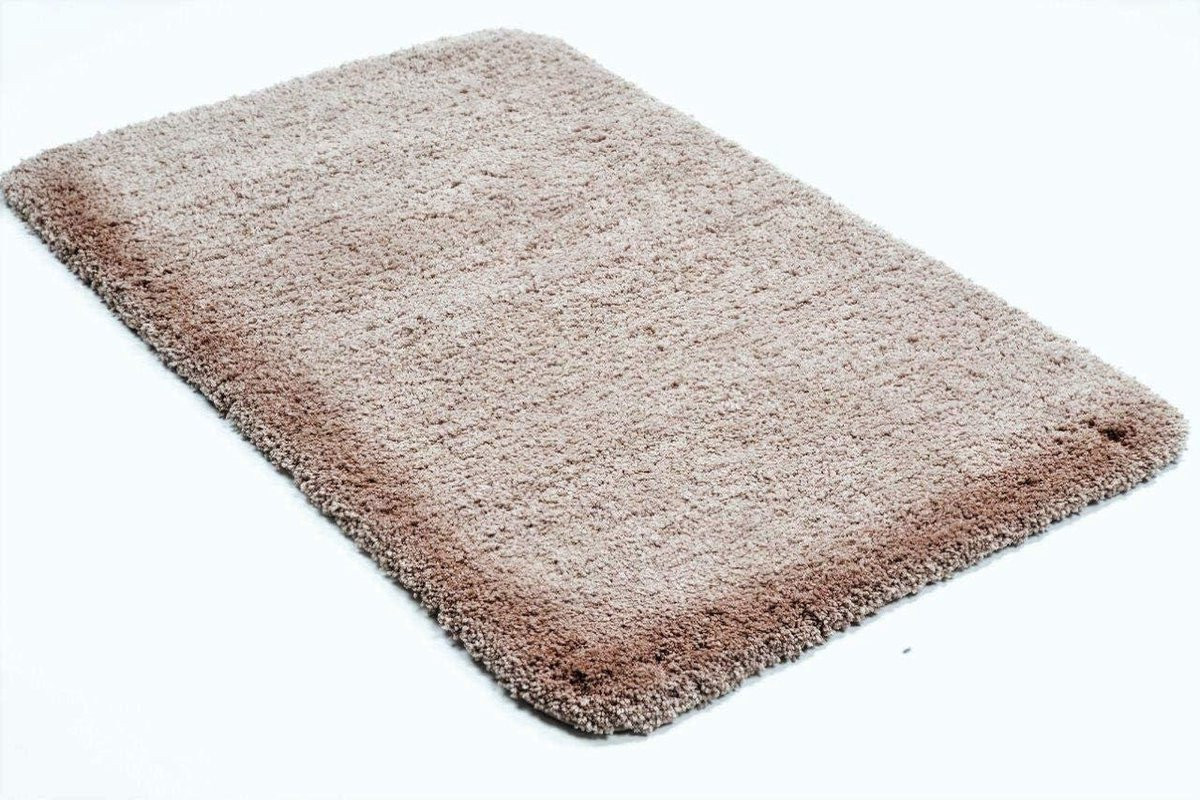 Superzachte microvezel badmat voor in de badkamer - Camelbruin - 70 x 110 cm