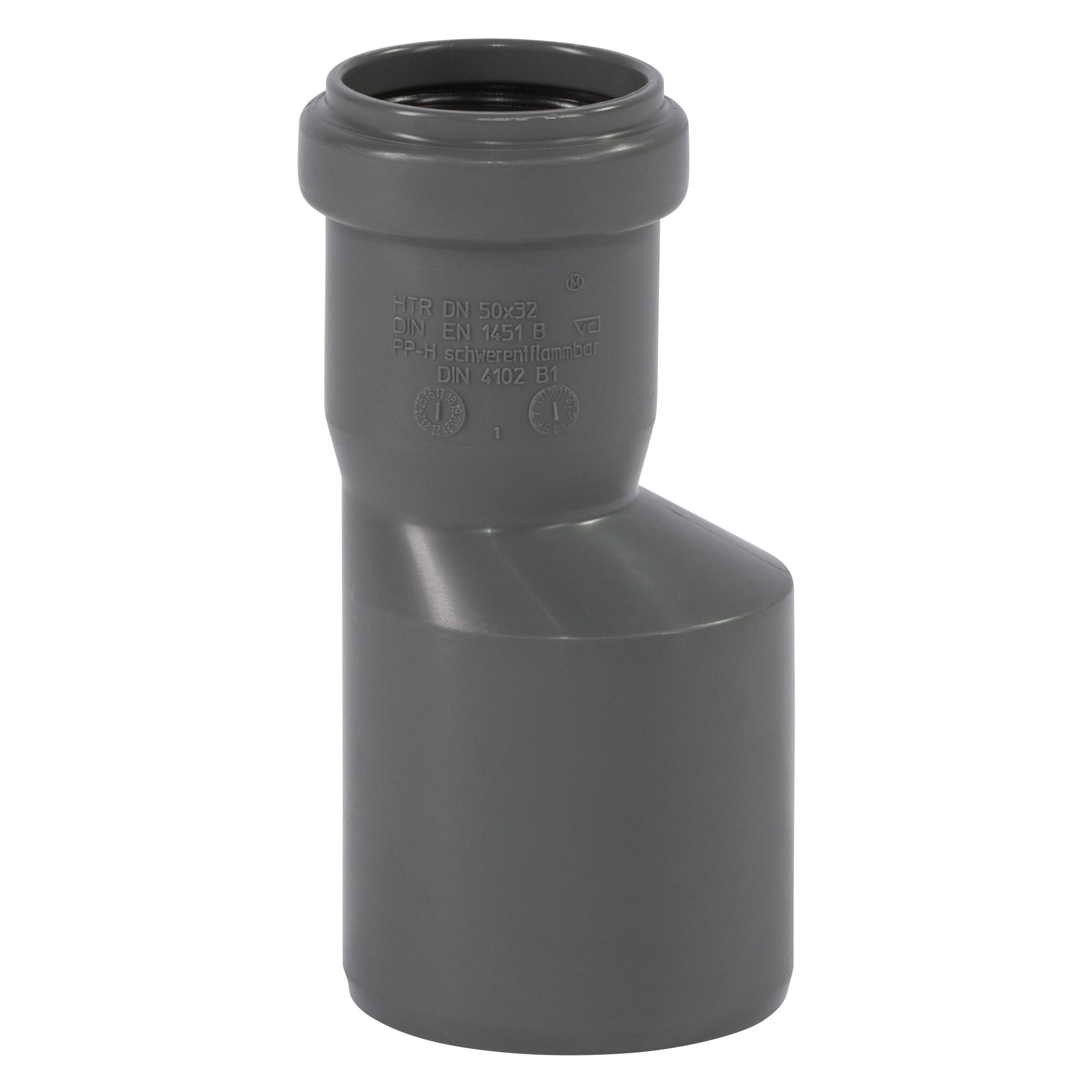 Csdk SL 50 x 32 mm Reduktion lang grå PP (Rohrreduktion) (172720-05)
