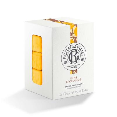 R&G Bois d'Orange Wohlfühl-Seifencoffret 3x100 g Seife