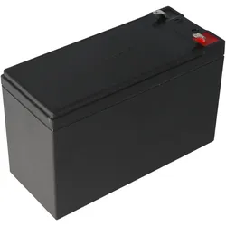 Kung Long, Autobatterie Ladegerät, Akku WP7.2-12M, 12Volt, 7,2Ah VDS G101163, mit Faston 4,8mm Steckkontakten (12V)