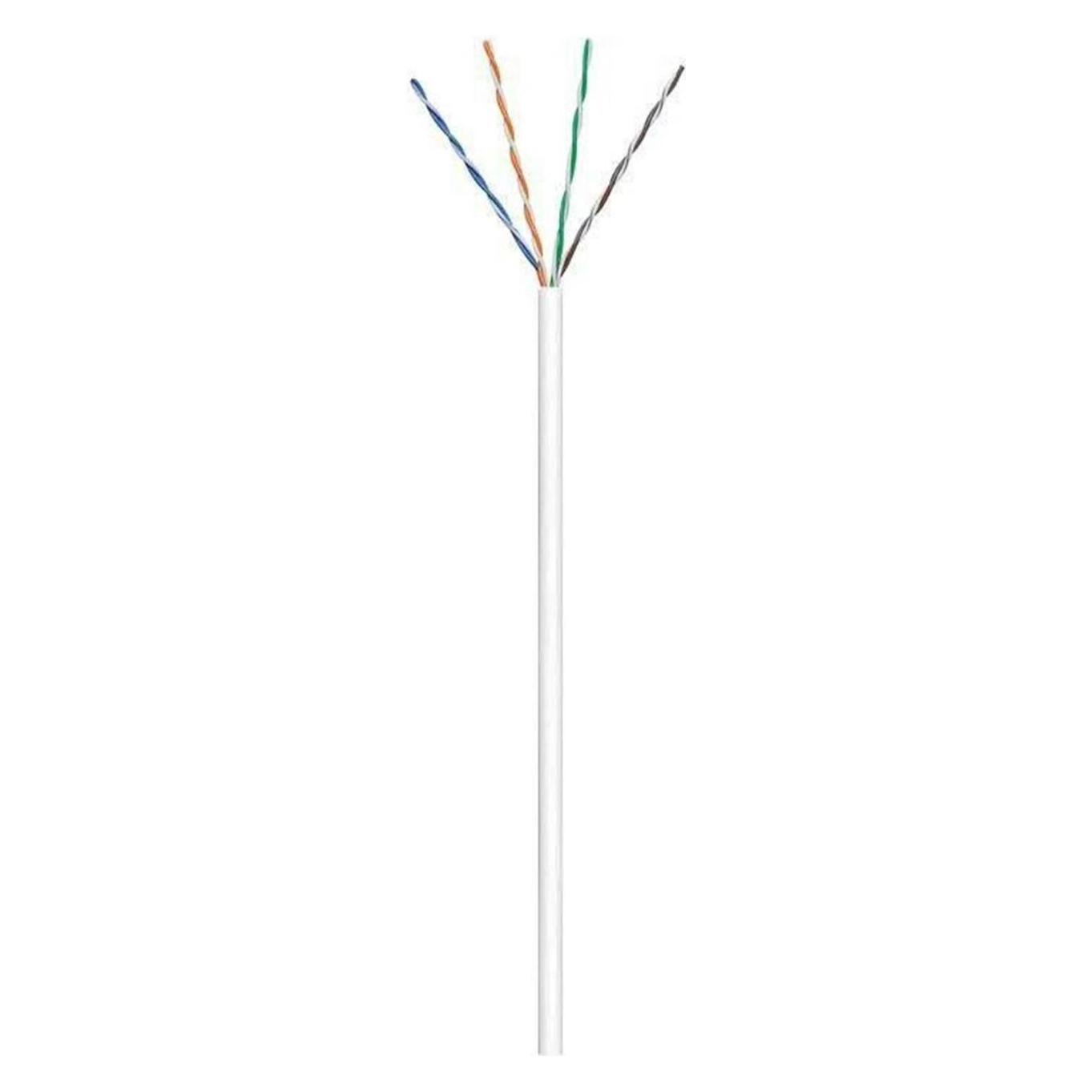MicroConnect U/UTP CAT6 305m White, CRP-Eca (W125629318) (U/UTP, CAT6, 305 m) (KAB038-305)