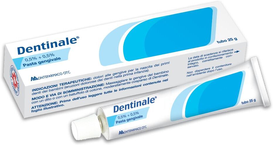 MONTEFARMACO OTC SpA Dentinale Pasta Gengivale 25g - Montefarmaco Otc
