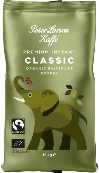 Peter Larsen Øko Fairtrade Classic Instant, 150 G
