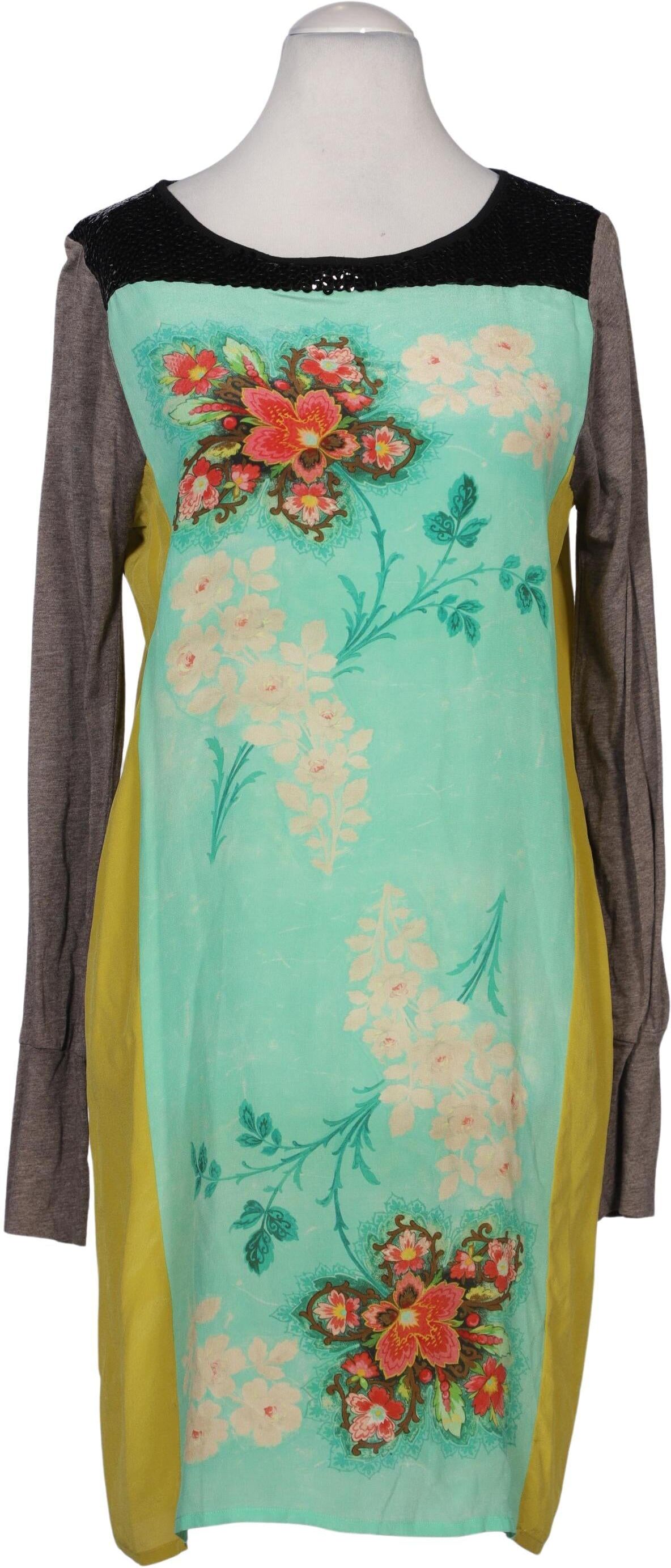 Hoss Intropia Damen Kleid, Mehrfarbig, Gr. S, kein / Etikett - Second Hand