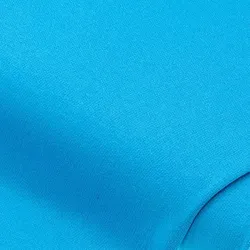 Sweatstoff "Basic" mit gerauter Innenseite, türkis
