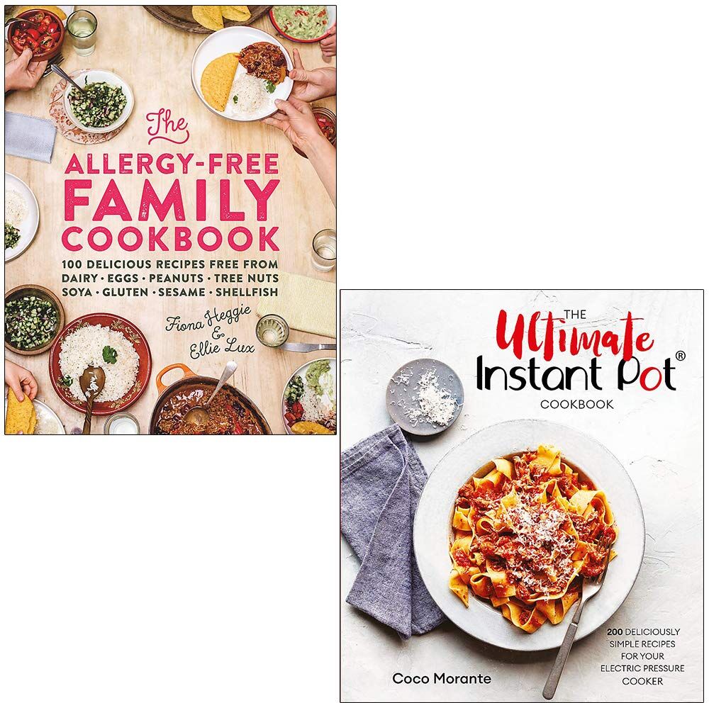 Orion Allergy-Free Family Cookbook, Ultimate Instant Pot Cookbook 2 Books Collection Set