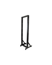 StarTech.com 2 Post Server Rack mit Rollen 42HE Schrank offenem Rahmen 42U (2POSTRACK42)