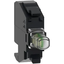 Schneider Electric ZBVB14 Universelles LED-Modul, Harmony XB4 und XB5, 22mm, 30mm, weiß, Steckverbinder, 24V ACDC  - 5 Stück