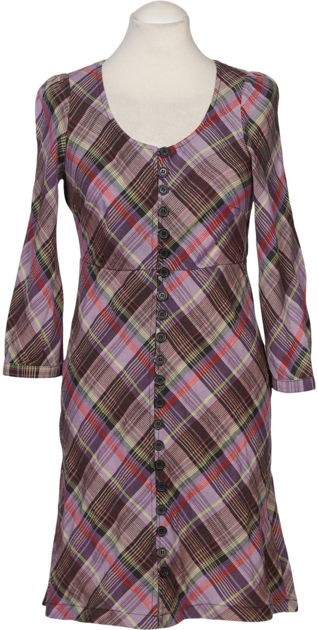Culture Damen Kleid, Mehrfarbig, Gr. S, Baumwolle - Second Hand