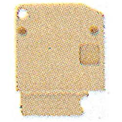 Weidmüller, Kabelverbindung Zubehör, AP AKZ2.5 BL Abschlussplatte 2,5mm Direktmontage 0697380000