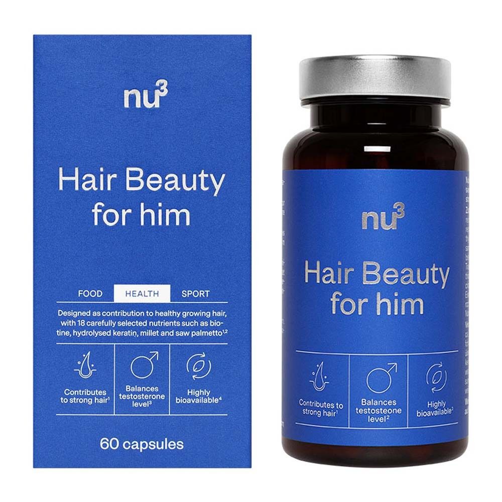 nu3 Hair Beauty for Him 60 St Kapseln